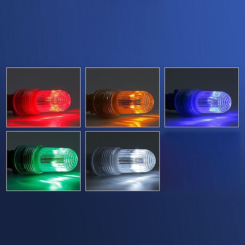 Waterproof LED Fishing Light Floating Net Flash Warning Light Buoy Signal Light  Outdoor