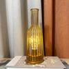 1PC Creative Night LampNordic Wind LED Iron Glass Red Bottle For Room Bedroom Living Room Bedside Table Lamp  Decorative Lights
