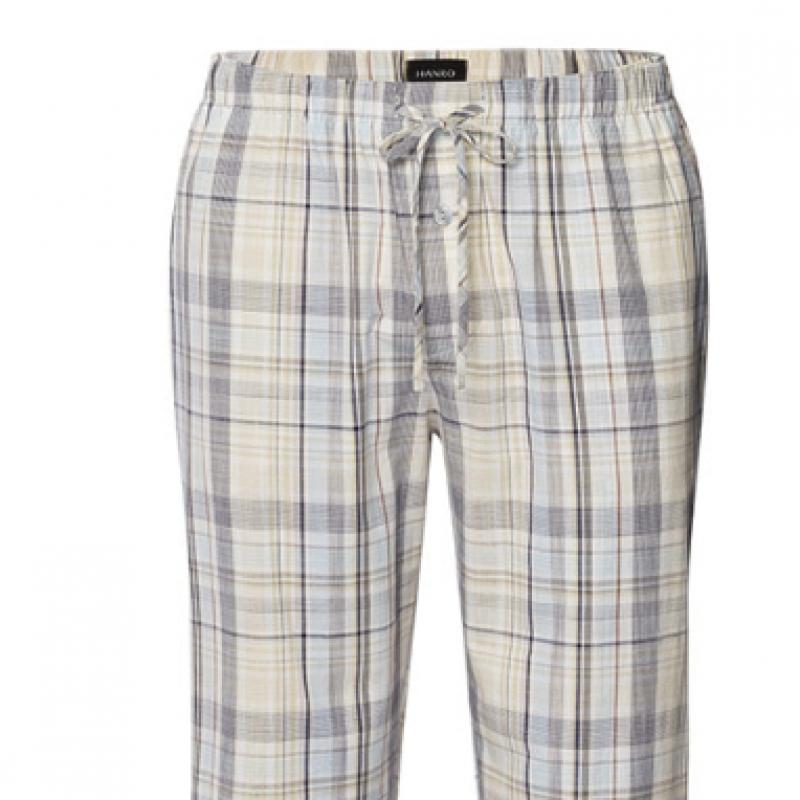 Hanro Night   Day Long Pants  Gentle Check 