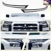 Headlight Covers for Mitsubishi Triton L200 2025 2025 Montero Sport Pickup Double Cab Front Lamp Hood Car Exterior Accessories