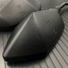 1 Pair Universual Carbon Fiber Motorcycle Mirror Scooter E-Bike Rearview Mirrors Electrombile Back Side Convex Mirror 8mm 10mm