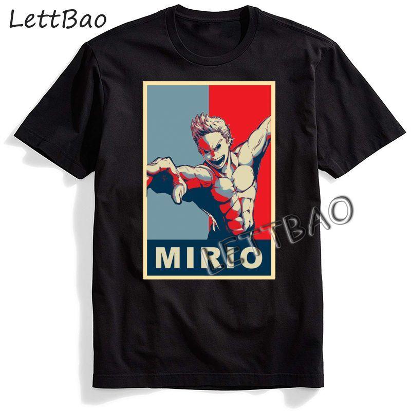 Japanese Anime My Hero Academia T Shirt Men Kawaii Summer Tops Graphic Tees Cool