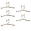 5pcs/set Creative Children Coat Hanger Cute Doll Hanger Rack Smooth Baby Clothes Hanger  for Toddler