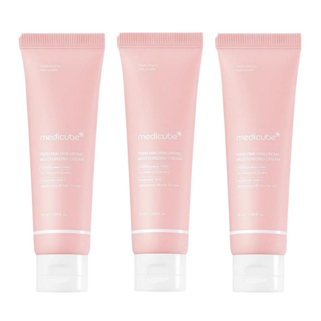 Medicube Crème hydratante hyaluronique rose PDRN 50 ml