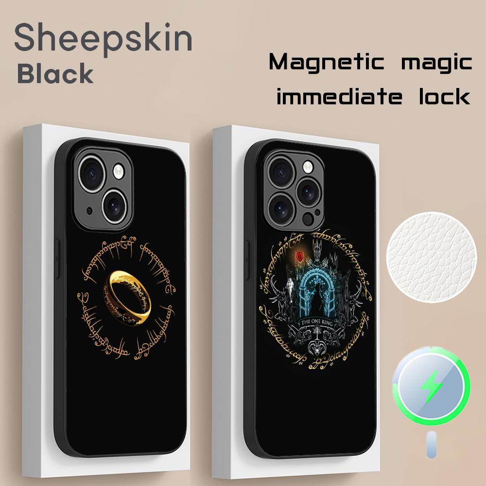 Lord R-rings Rohir-rim cool poster Phone Case For iPhone 17 16 15 14 13 12 Plus Pro Max High-end Luxury Magsafe Sheepskin