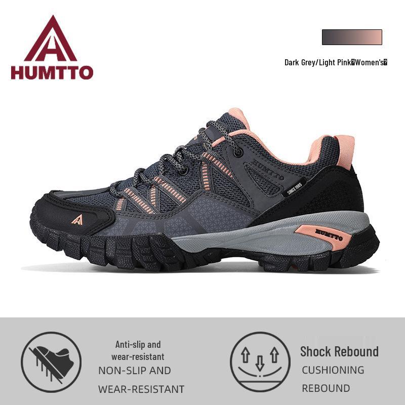 Hantu Women's Spring/Autumn Water-Repellent Non-Slip Lightweight Hiking Shoes