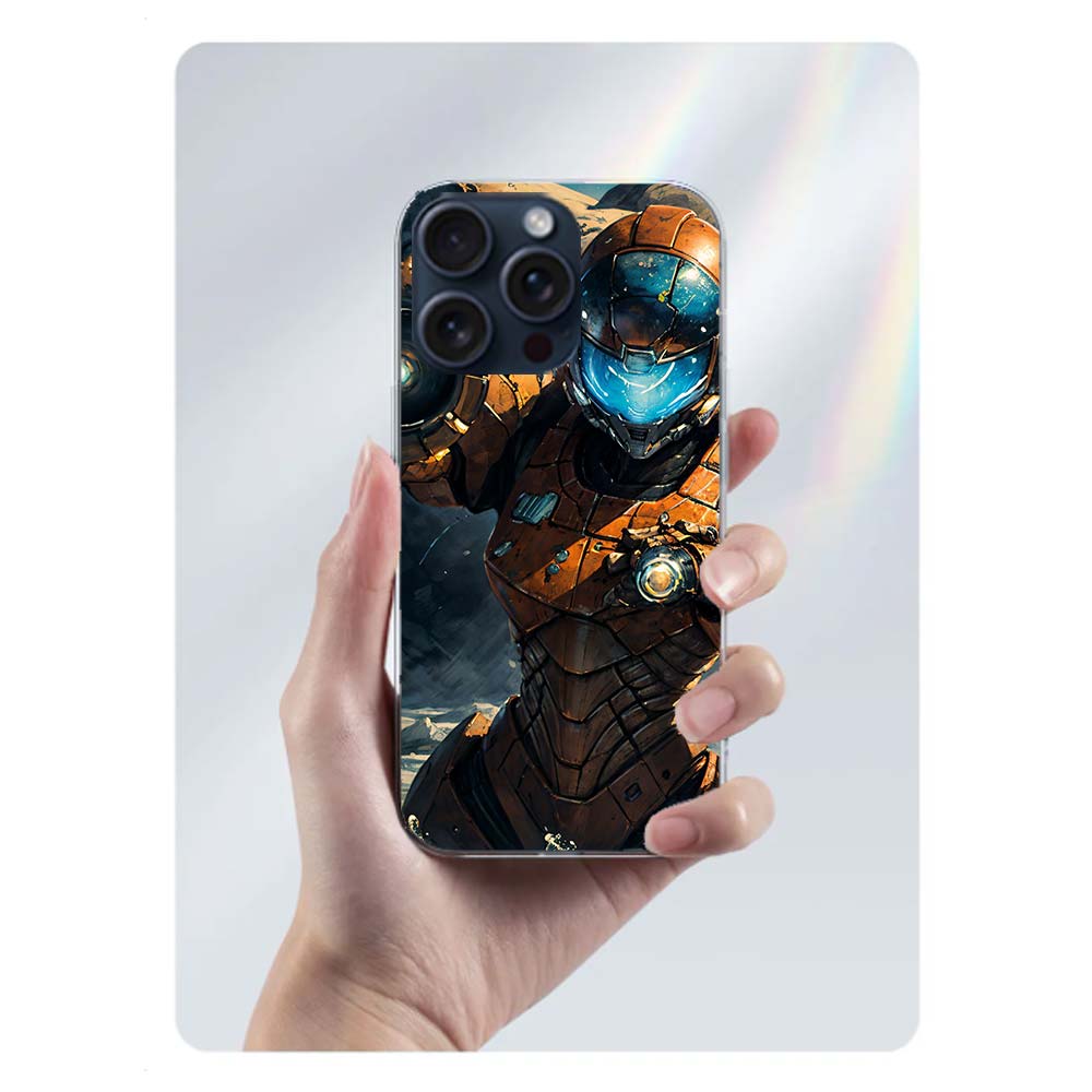 Game M-METROID Clear Phone Case For Iphone 17 Air 16 Pro Max 15 Pro 14 Plus 17E 16E 11 13 12 Mini Cover Cases Fundas Cell TPU Ca