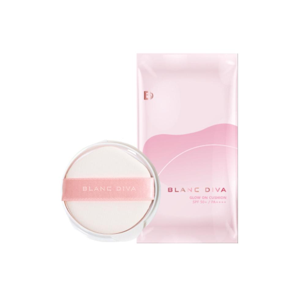 Blancdiva Blandiva Glow On кушон Сменный блок 13 г NO.22 BEIGE REFILL