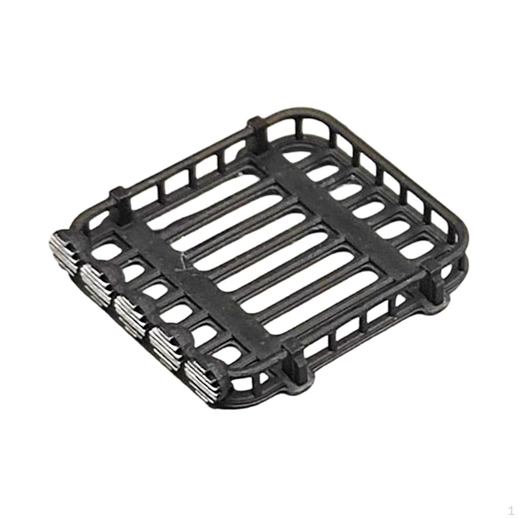 1/64 Car Roof Rack Micro Garage Scene Decor Miniature Cargo Carrier Realistic for Sand Table