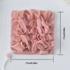 2-In-1 Bath Ball Towel Loofah with Drawstring Closure for Soap Soft Exfoliating Mesh Shower Sponge Skin Care Bathing Tool