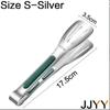 Stainless Steel Non-Slip Food Tongs Meat Salad Serving BBQ Grill Kitchen Cooking Tools Accessories