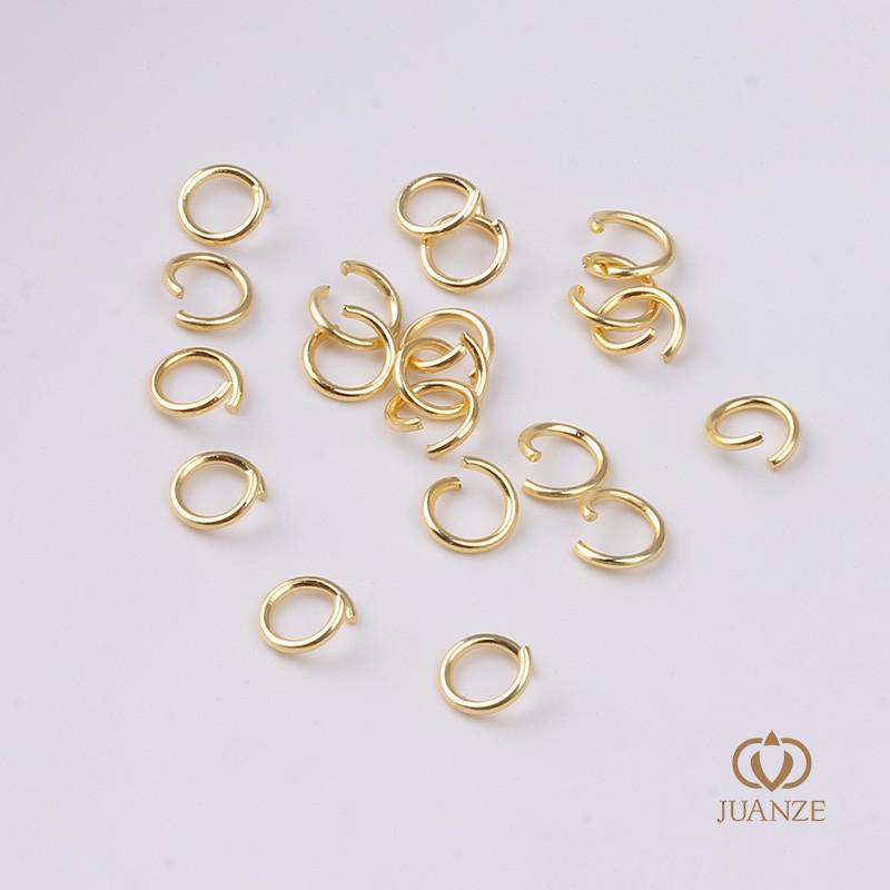 

Открытое кольцо из 14-каратного золота для изготовления ожерелий своими руками, ювелирные аксессуары