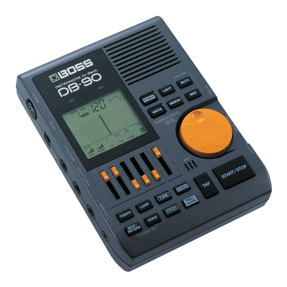 BOSS Beat Metronome with Rhythm Training Function for and Live Beat Tempo Practice for Drum and Bass Dr. DB-90 Drum, Instrument, Performances. Dr.