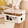 Extra Large Capacity Storage Box for Home Plastic Organizer for Clothes Toys Books Multi-Use Backup Storage Bin