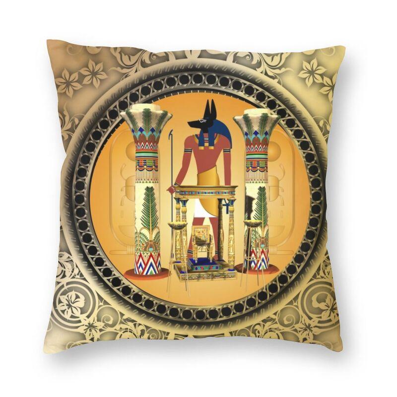 Sofa Car Home Decor Harajuku Pillowcase Ancient Egypt  Printing Hieroglyphs Cushion Cover