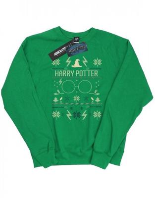 Womens/Ladies Christmas Pattern Sweatshirt