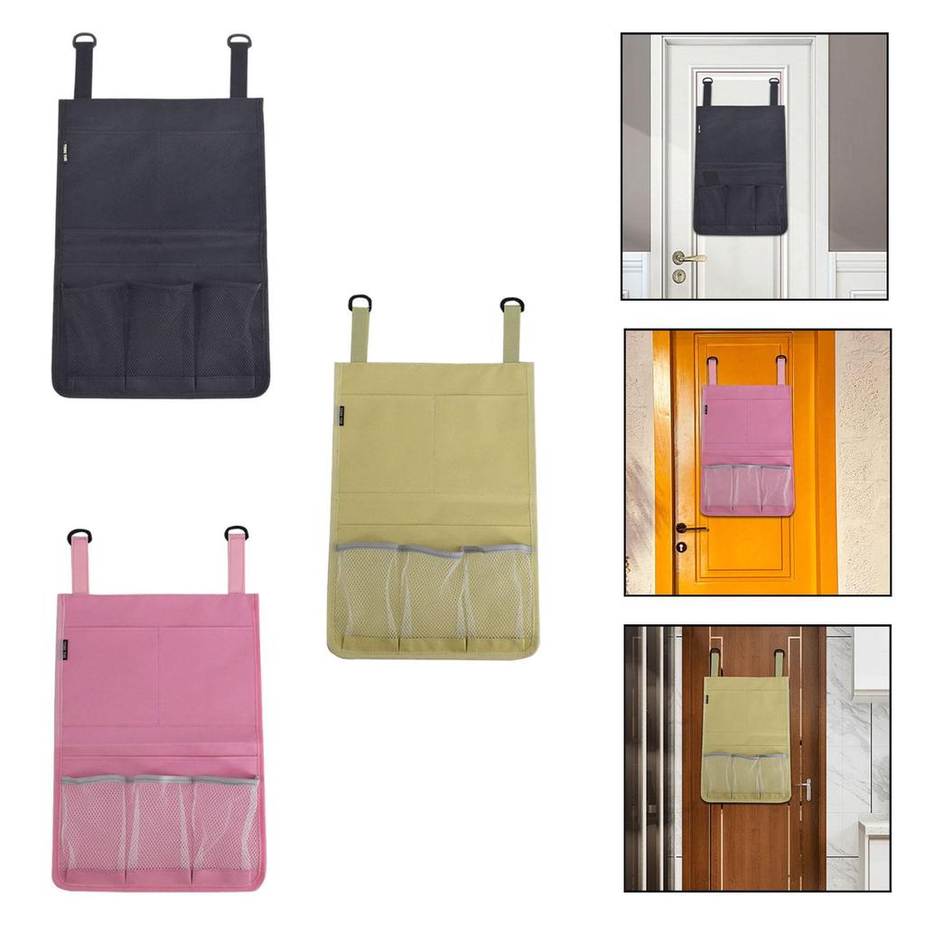 over The Door Hanging Organizer Book Holder Sofa Bag File Organizer Storage Pocket for Classroom Pantry Bathroom Kitchen Office