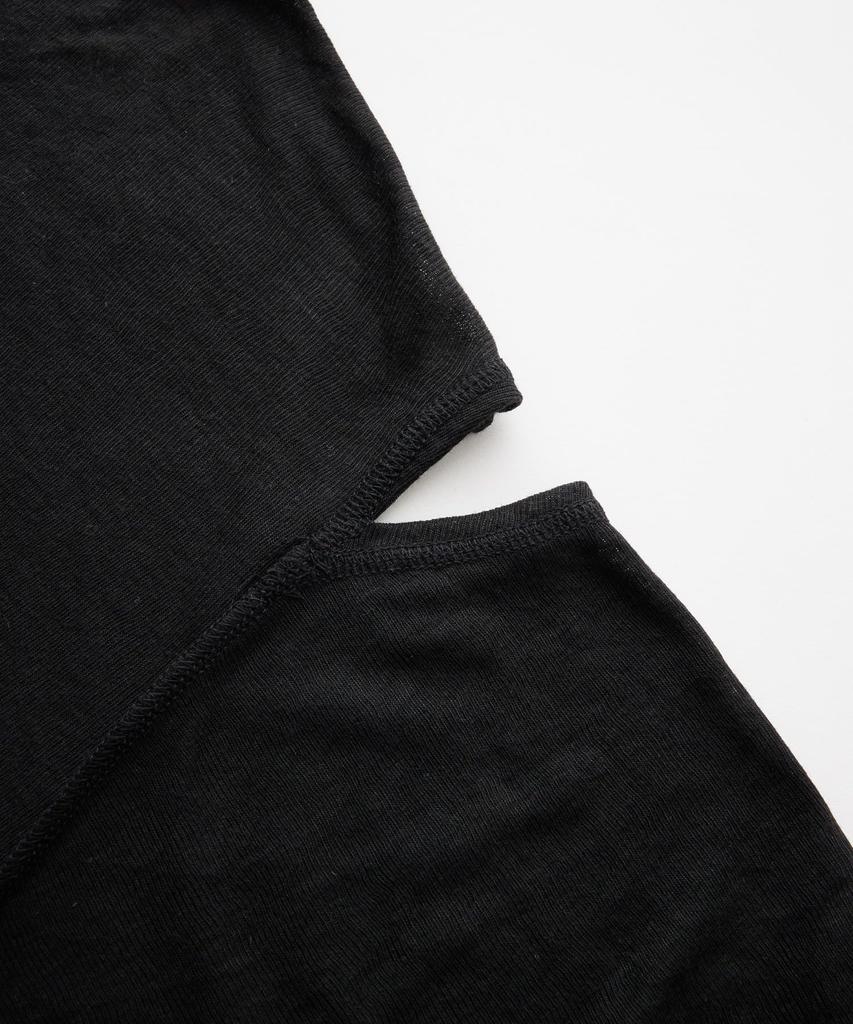 Milkfed Casual Open Shoulder Black Women's Top,