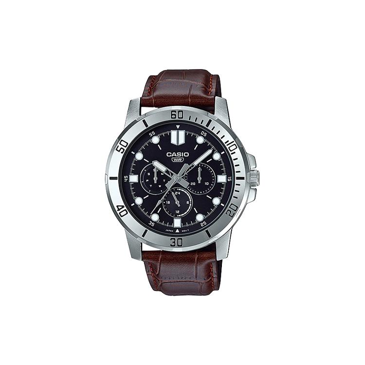 CASIO Men Standard Series 49mm Black Watch MTP-VD300L-1E MTP-VD300L-1E