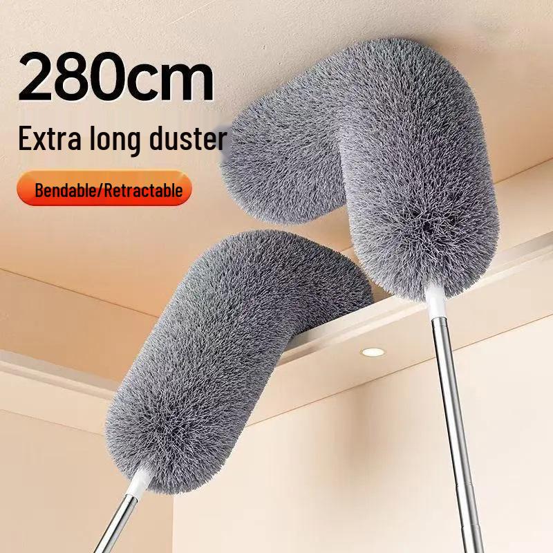Extendable Electrostatic Duster for Ceiling & Gaps Cleaning