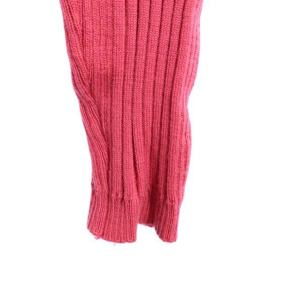GUCCI made in Italy Long sleeve High neck sweater S Pink knit Women Used