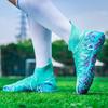 34-46 Unisex Football Boots Rubber Soft Sole Short Nail Artificial Turf Youth Children Football Shoes Boys Soccer Shoes