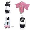 Atemberaubendes Demon Slayer Kimetsu No Yaiba Bikini-Badeanzug-Set Mit Schönem Umhang Für Den Sommer