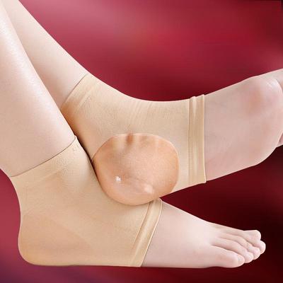 Meias protetoras de calcanhar hidratantes de silicone - capa de algodão anti-rachaduras para homens e mulheres