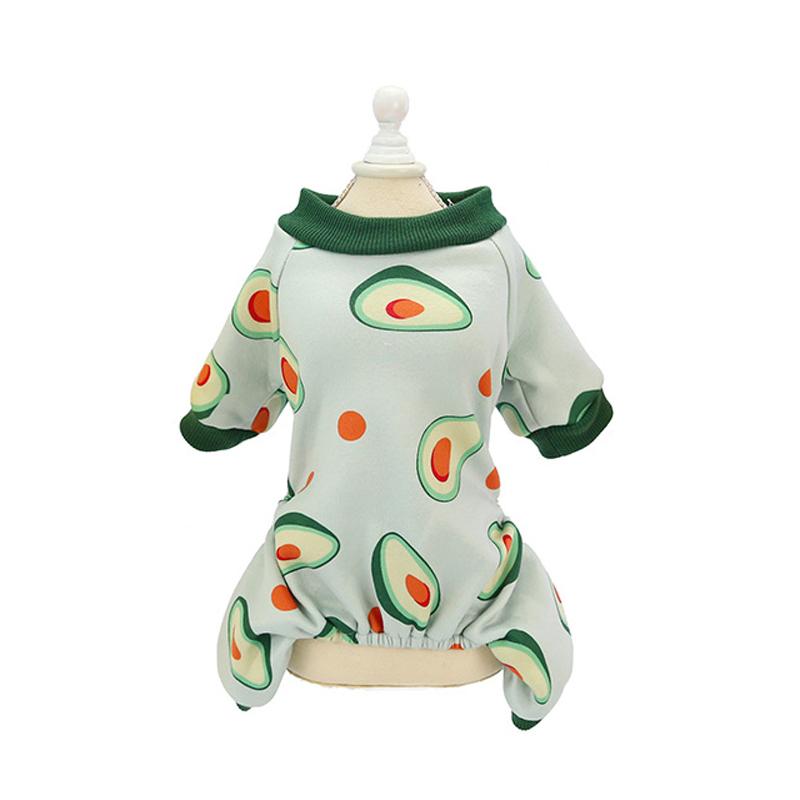 7 Colors Print Pet Dog Pajams for Small Dogs Spring Autumn Puppy Cat Jumpsuit Yorkies Terrier Mascotas Clothes Honden Kleding