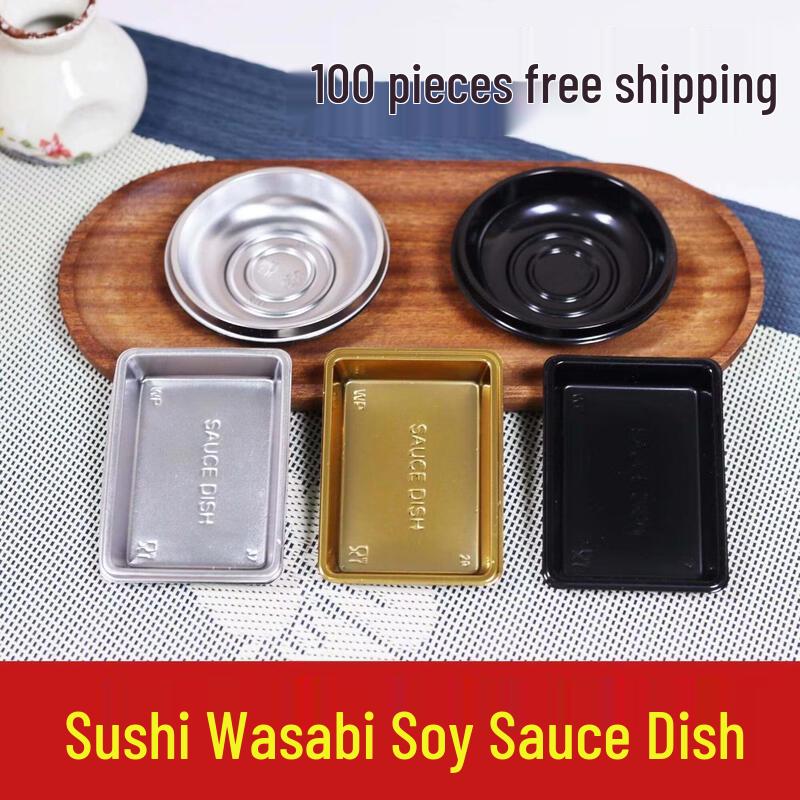 Disposable Rectangular Seasoning Dish Tray