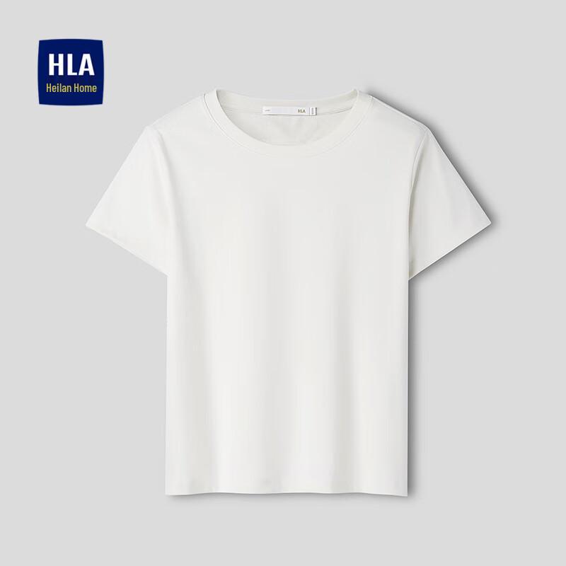 HLA Women s Round Neck Short Sleeve T-Shirt M