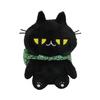 Black Cat Plush Standing JitoMe-chan Toy, Ver., Black, 995-JTMCT
