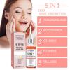 5in1 Gesichtsserum mit Hyaluronsäure und Collagen, Feuchtigkeitsspendendes Gesicht, Straffendes Hellbeige, Perfekt als Mitbringsel, Gesichtspflegeserum