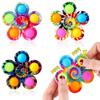 2/5Pcs Colorful Bubble Top Party Gift Fidget Spinne Press Bubble Wheel Goodie Bags Stuffers Children'S Focus Training Toy