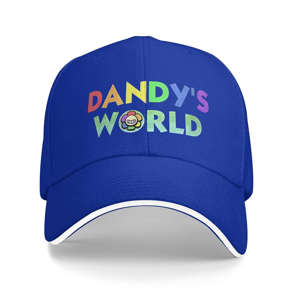 Unisex Dandy's World Kreslená Sendvičová Čepice Baseballová Čepice Snapback Čepice Hororová Hra Trucker Čepice Nastavitelné Sluneční Čepice Léto