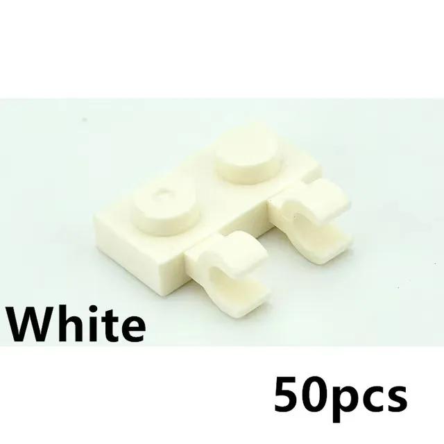 Kompatibel 63868 92280 60478 18649 MOC Teil Bauplatte Speziell 1x2 mit Griffen Dünner Stein Clip DIY Baustein Kinderspielzeug