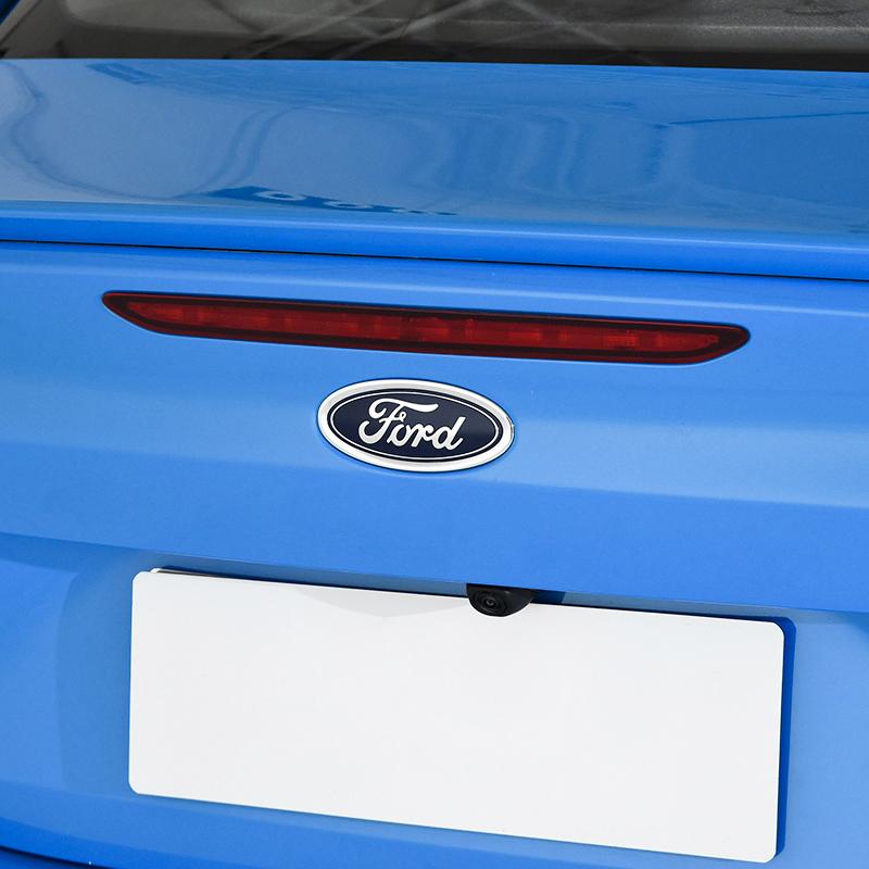UJOV9 Ford 11.5cm 15cm Logo ABS Material For Ford Fiesta Ranger Mondeo Fusion Escape Edge Focus Mustang Rear Trunk Emblem Accessories