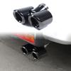 Stainless Steel Glossy Silver For Toyota FJ Cruiser 2007-2026 Muffler Exhaust Pipe Tip Nozzle Tail Throat Black Exhaust Head