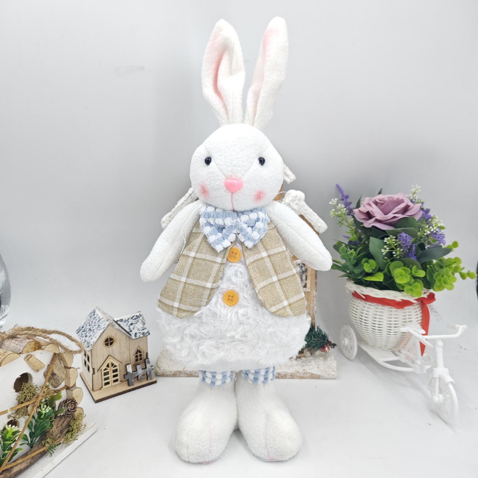 

Пасхальная плюшевая кукла-украшение для пасхальной вечеринки, кукла-подарок детям хаки