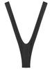 Deep V Neck Monokini One-Piece Bathing Suit Swimsuit Solid Color Bodysuit Swimwear Underwear Women Beach Wear