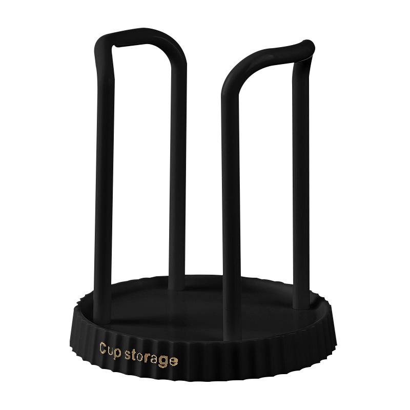 Household Water Dispenser Cup Holder: Desktop Rack for Disposable Paper Cups