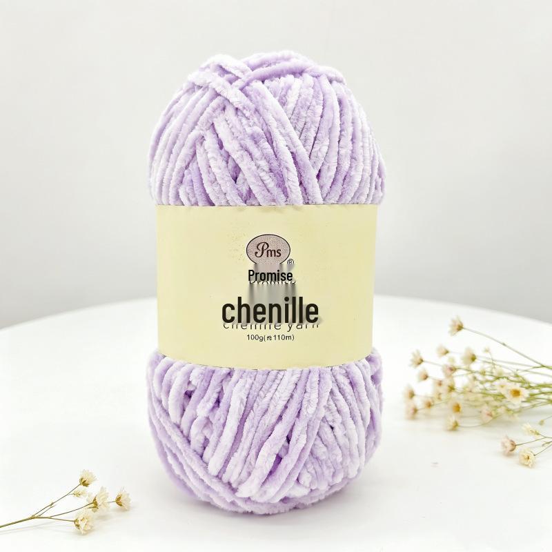Chenille Golden Velvet Yarn for DIY Scarf, Teddy Bear, Snowdrop Crochet, Slippers