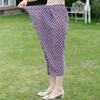 Women's Plus Size Summer Casual Set, Printed Top & Capri Pants (3XL-7XL)