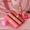 Glitter Shimmer Lipstick, Waterproof Long-Lasting Shine, Non-Stick Formula, Bright Red Tint  Cream Texture, Moisturizing Lip Balm