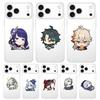Kawaii Cartoon Genshin Impact Weiche Klare TPU Handyhülle Für iPhone 17 Air 16E 16 11 15 14 Pro MAX 12 13 7 8 Plus SE Osterhülle