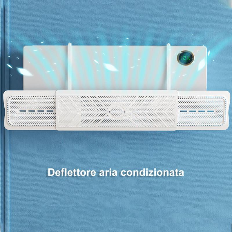 Air Conditioner Deflector Retractable Anti Direct Blowing Air Conditioner Shield Air Conditioner Flows Deflector Retractable