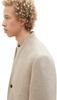 Winter Jacket Tom Tailor Denim Coat with Stand-up Collar (1037399) Sand with White Twill Structure