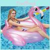 130 Надувний Круг для Плавання 'Індичка' Дорослий Водний Атракціон Рожевий ПВХ Сідло Великий Круг для Плавання