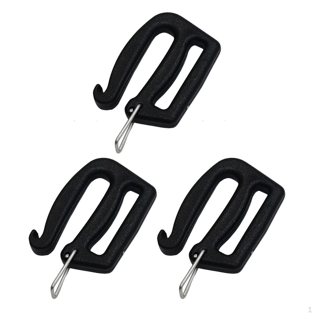8 Pezzi Clip Tattica con Fibbia per Cintura, Portachiavi Tattico All'Aperto, Cintura con Fibbia Appesa, per Alpinismo, Escursionismo, Arrampicata, Pesca, Caccia e Altre Attività