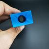 1/2/3/4 Way 4/6/8/10 Ports BSP G3/8" In G1/4" Out Blue Aluminum Manifold Block Splitter Air Water Gas